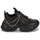 Shoes Women Low top trainers Buffalo BINARY CHAIN 5.0 Black / Gold
