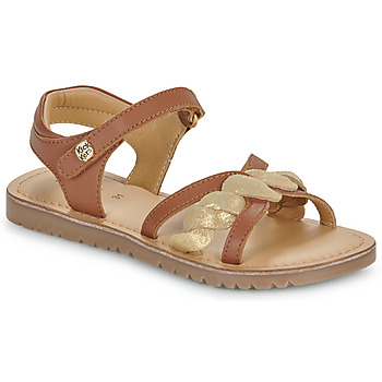 Shoes Girl Sandals Kickers BETTYS Camel / Gold