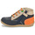 Shoes Children High top trainers Kickers BONZIP-2 Marine / Beige / Orange