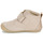 Shoes Girl Mid boots Kickers SABIO Beige / Glitter