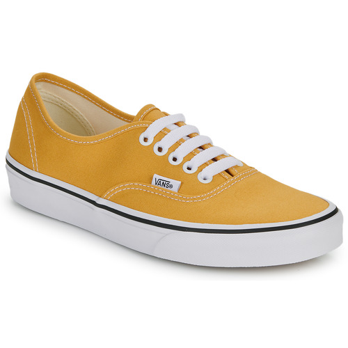 Shoes Low top trainers Vans Authentic Yellow