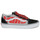 Shoes Men Low top trainers Vans Old Skool Black / Grey / Red