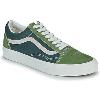 Shoes Low top trainers Vans Old Skool TRI-TONE GREEN Green