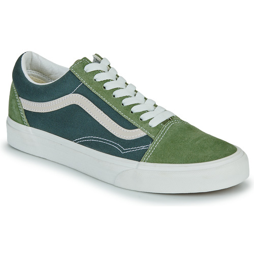 Shoes Low top trainers Vans Old Skool TRI-TONE GREEN Green