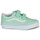 Shoes Girl Low top trainers Vans UY Old Skool V GLITTER PASTEL BLUE Green / Blue