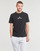 Clothing Men short-sleeved t-shirts Polo Ralph Lauren T-SHIRT AJUSTE EN COTON POLO RALPH LAUREN CENTER Black