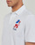Clothing Men short-sleeved polo shirts Polo Ralph Lauren POLO COUPE DROITE EN COTON BRODE White