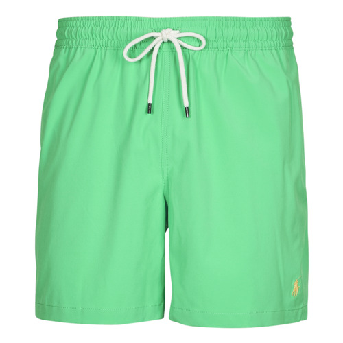 Clothing Men Trunks / Swim shorts Polo Ralph Lauren MAILLOT DE BAIN UNI EN POLYESTER RECYCLE Green