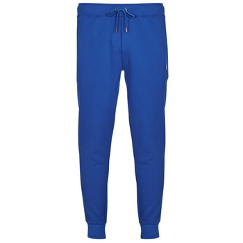 Clothing Men Tracksuit bottoms Polo Ralph Lauren BAS DE JOGGING AJUSTE EN DOUBLE KNIT TECH Blue / Royal