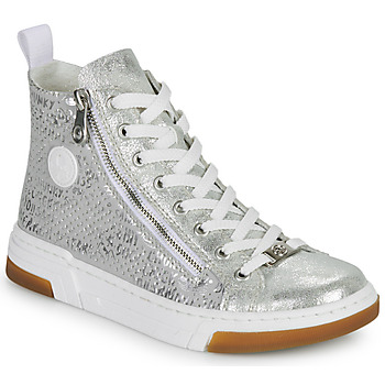 Shoes Women High top trainers Rieker  Silver