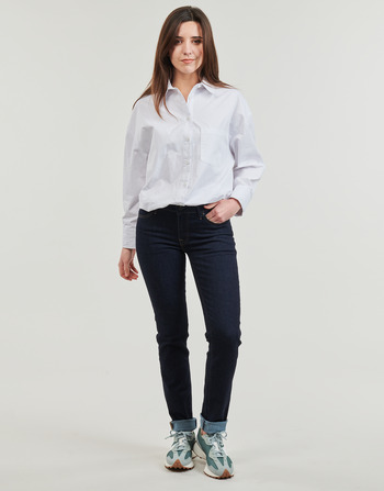 Levi's 724 HIGH RISE STRAIGHT Blue - Free delivery  Spartoo NET ! -  Clothing straight jeans Women USD/$122.40
