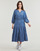 Clothing Women Long Dresses Levi's CECILE MIDI DRESS Blue