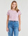 Clothing Women short-sleeved t-shirts Levi's THE PERFECT TEE Violet