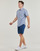 Clothing Men short-sleeved shirts Levi's S/S SUNSET 1 PKT STANDRD Blue