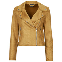 Clothing Women Leather jackets / Imitation le Vero Moda VMJOSE Camel