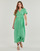 Clothing Women Long Dresses Vero Moda VMNATALI Green