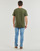 Clothing Men short-sleeved t-shirts Selected SLHSANDER  Kaki