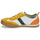 Shoes Men Low top trainers Art CROSS SKY White / Yellow / Orange