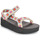 Shoes Women Sandals Teva W FLATFORM UNIVERSAL CROCHET Beige / Multicolour