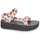 Shoes Women Sandals Teva W FLATFORM UNIVERSAL CROCHET Beige / Multicolour