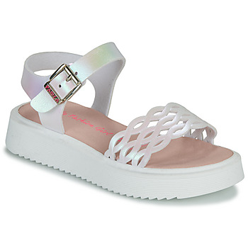 Shoes Girl Sandals Pablosky  White / Iris