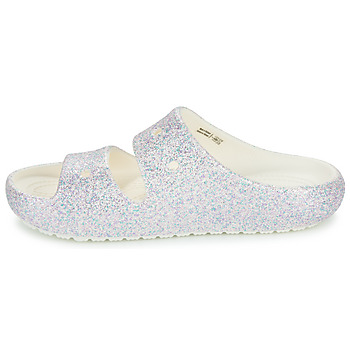 Crocs Classic Glitter Sandal v2 K White / Glitter