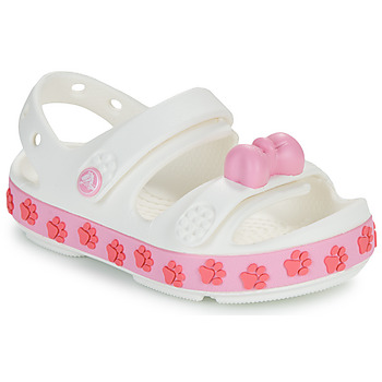 Shoes Children Sandals Crocs Crocband Cruiser Pet Sandal T White / Red