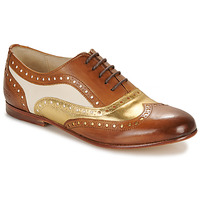Shoes Women Derby shoes Melvin & Hamilton SONIA 1 Brown / Gold