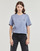 Clothing short-sleeved t-shirts Converse CORE CHUCK PATCH TEE THUNDER DAZE Blue
