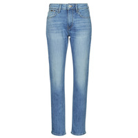 Clothing Women straight jeans Pepe jeans STRAIGHT JEANS HW Denim