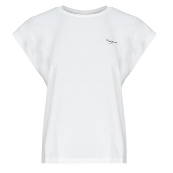 Clothing Women short-sleeved t-shirts Pepe jeans BLOOM White