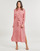 Clothing Women Long Dresses Pepe jeans BROOKE Red