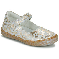 Shoes Girl Ballerinas Primigi SPORT TRE.FEMM. White / Gold