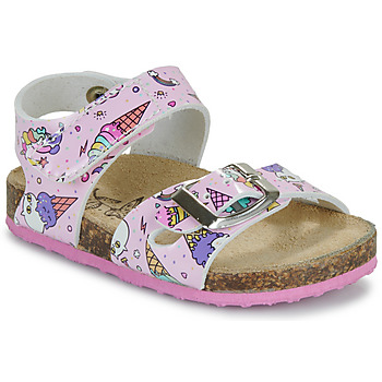 Shoes Girl Sandals Primigi BIRKKY Pink