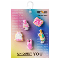 Accessorie Accessories Crocs JIBBITZ Bachelorette Vibes 5 Pack Pink / Multicolour