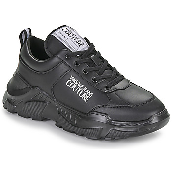 Shoes Men Low top trainers Versace Jeans Couture YA3SC1 Black