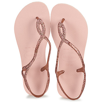 Shoes Women Sandals Havaianas LUNA PREMIUM ME Pink