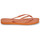 Shoes Women Flip flops Havaianas SLIM SQUARE GLITTER Orange