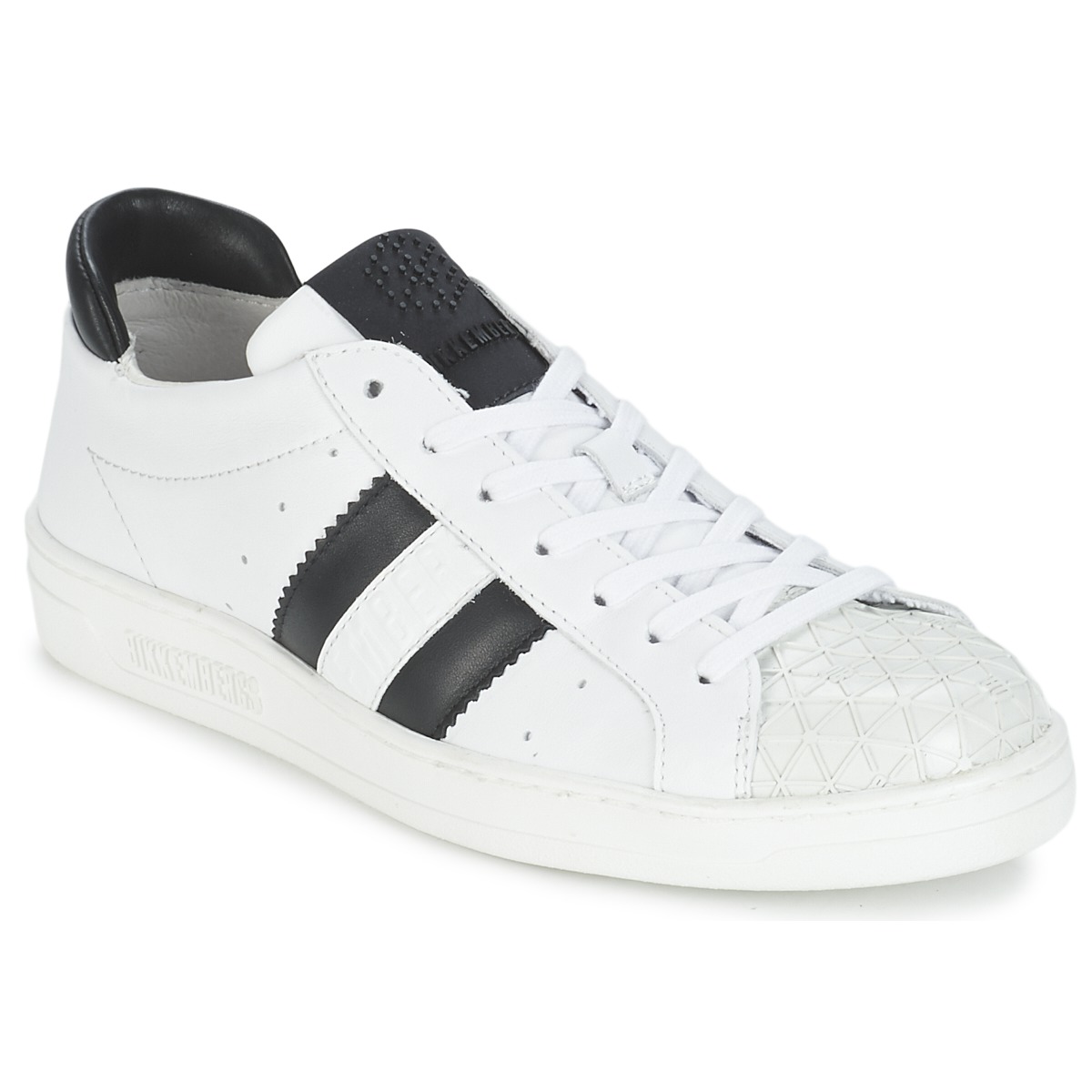 Shoes Women Low top trainers Bikkembergs BOUNCE 594 LEATHER White / Black