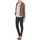 material Women Leather jackets / Imitation le DDP GIRUP Brown