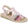 Shoes Girl Sandals Citrouille et Compagnie JASMA Pink / Violet