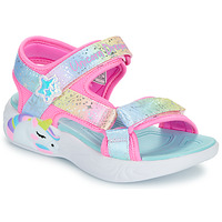 Shoes Girl Sports sandals Skechers UNICORN DREAMS SANDAL - MAJESTIC BLISS Blue / Pink / Yellow