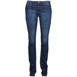 material Women straight jeans Acquaverde NEW GRETTA Blue
