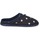 Shoes Women Slippers Giesswein PLEIN Blue / Polka dot / White
