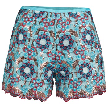 material Women Shorts / Bermudas Manoush FRESQUE Blue