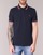 Clothing Men short-sleeved polo shirts Fred Perry SLIM FIT TWIN TIPPED Marine