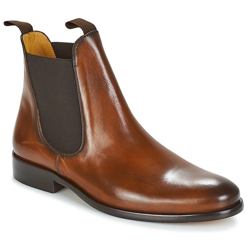 Brett & Sons Cognac - Free delivery | Spartoo NET ! - Shoes Mid boots Men USD/$156.80