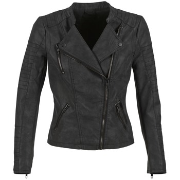 material Women Leather jackets / Imitation le Only AVA Black