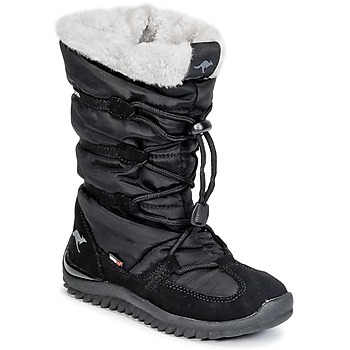 Shoes Girl Snow boots Kangaroos PUFFY III JUNIOR Black