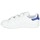 Shoes Low top trainers adidas Originals STAN SMITH CF White / Blue